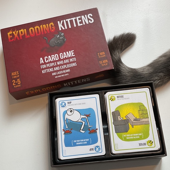 Exploding Kittens Card Game - Red - Picture 3 of 3